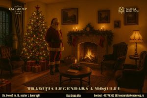 Legenda lui Moș Crăciun în atmosfera fermecătoare a Eko Group Vila: o incursiune în Crăciunul anilor ’30